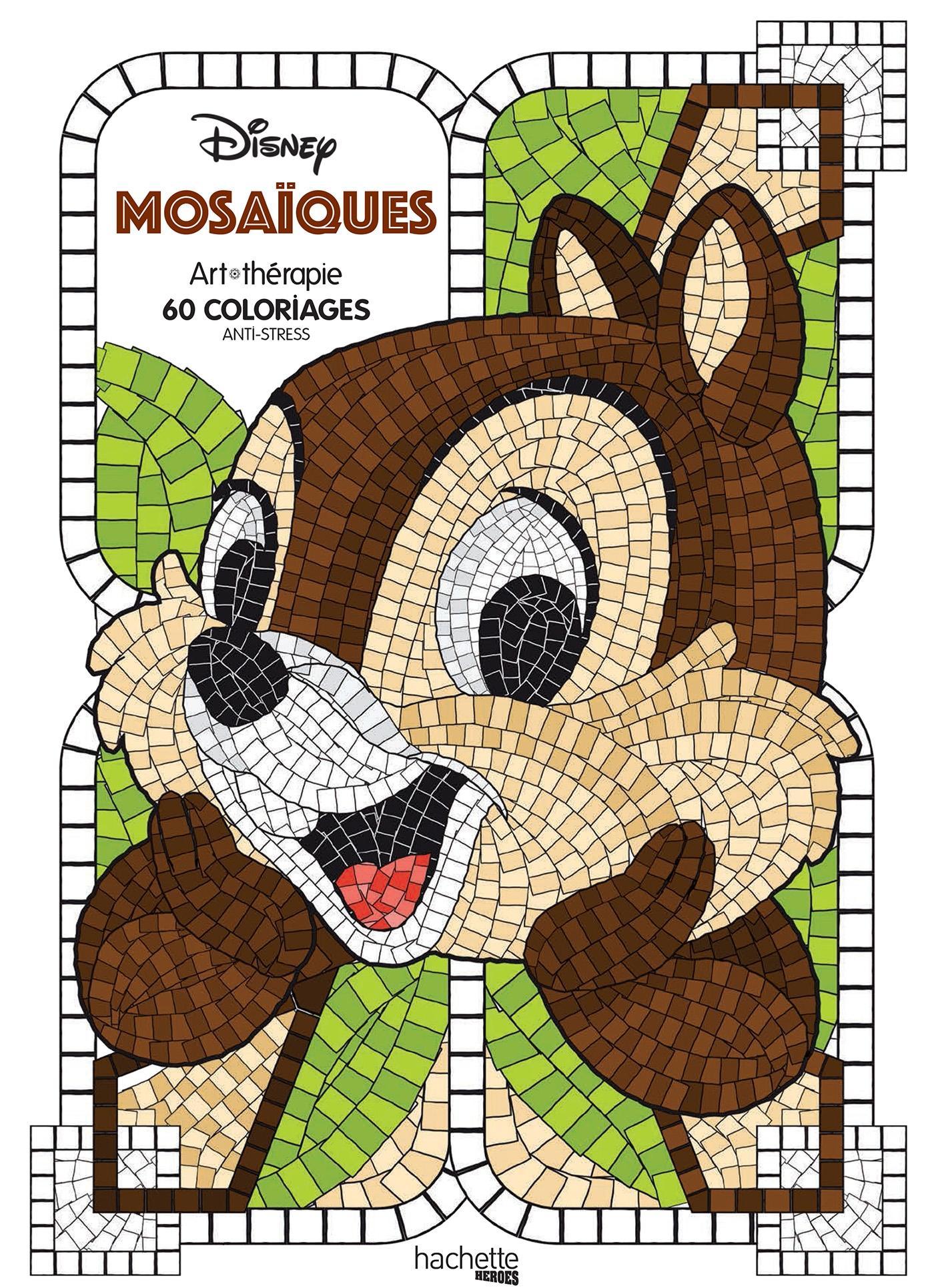  Mystère Mosaïque Animal Livre de Coloriage Adultes