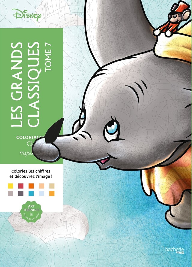 coloriages mystères Disney - Les grands classiques Tome 7 -  - Hachette Heroes