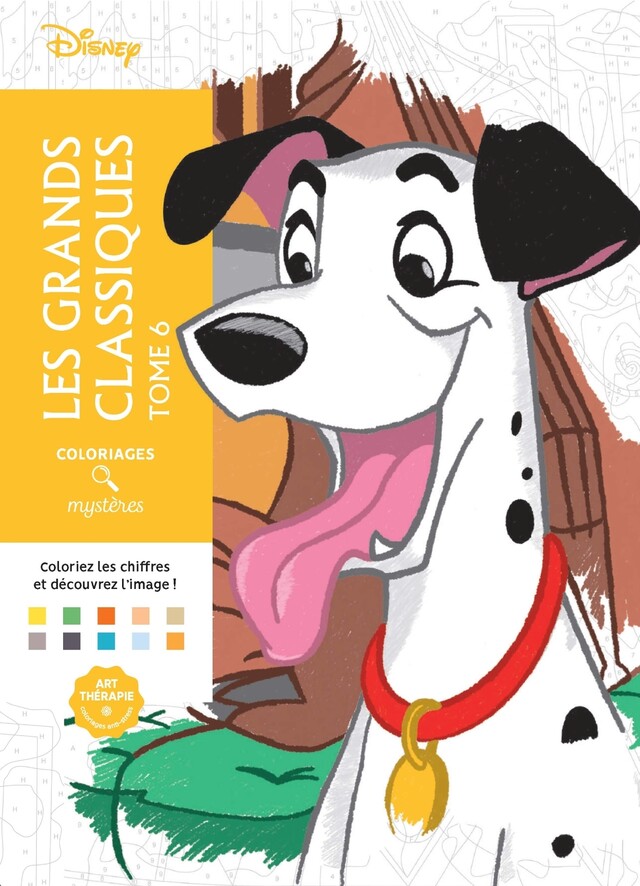 Coloriages mystères Disney - Les Grands classiques Tome 6 -  - Hachette Heroes