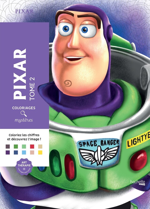 Coloriages mystères Disney - Pixar Tome 2 -  - Hachette Heroes