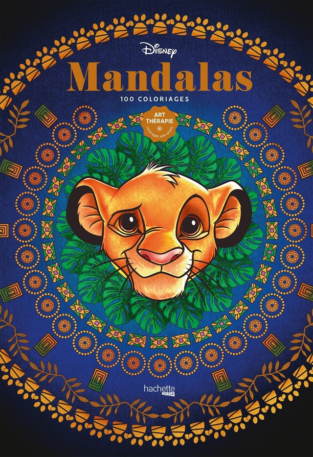 Art-thérapie Disney Mandalas -  - Hachette Heroes