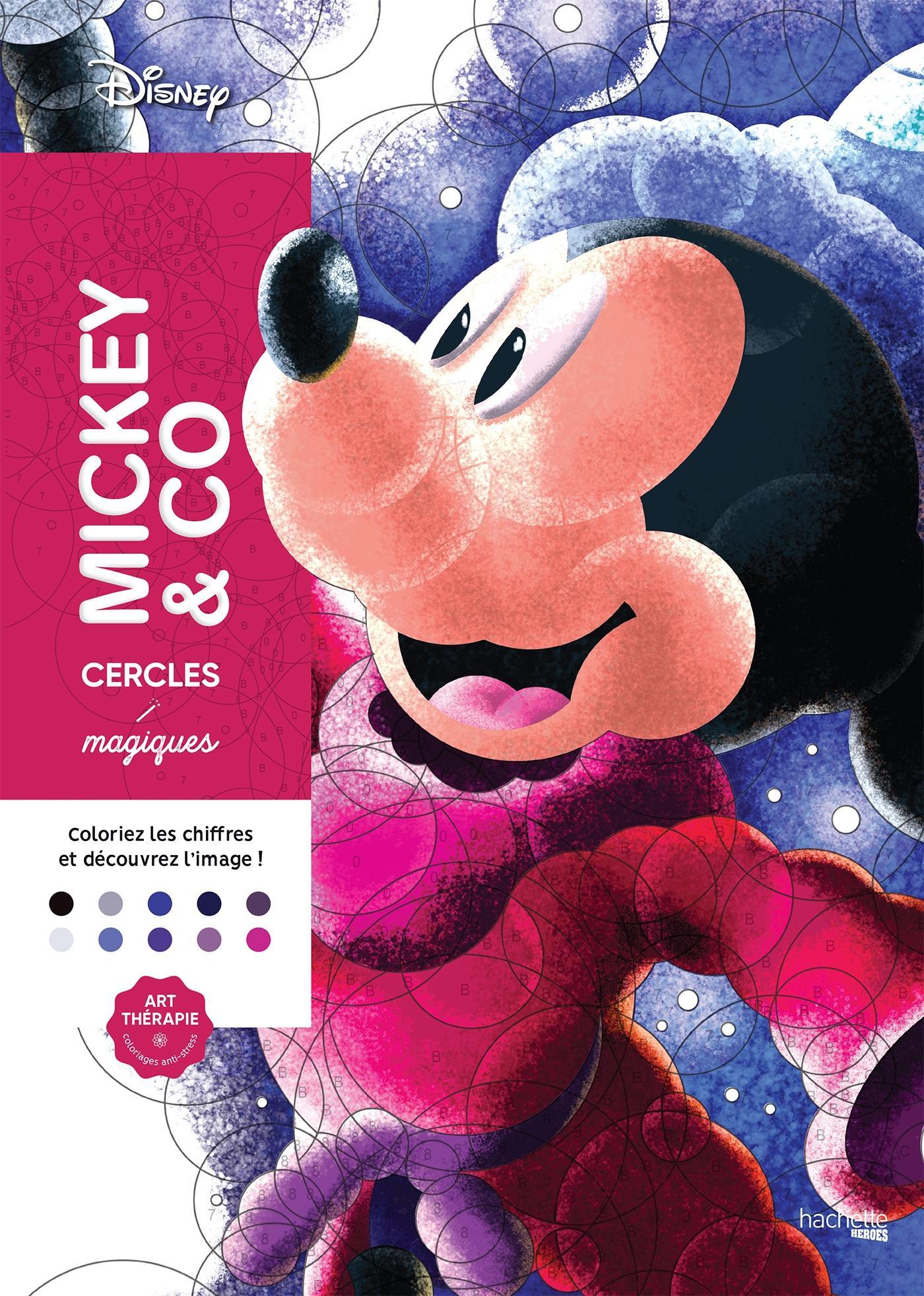 Cercles magiques Disney Mickey & Co — coloring book cover