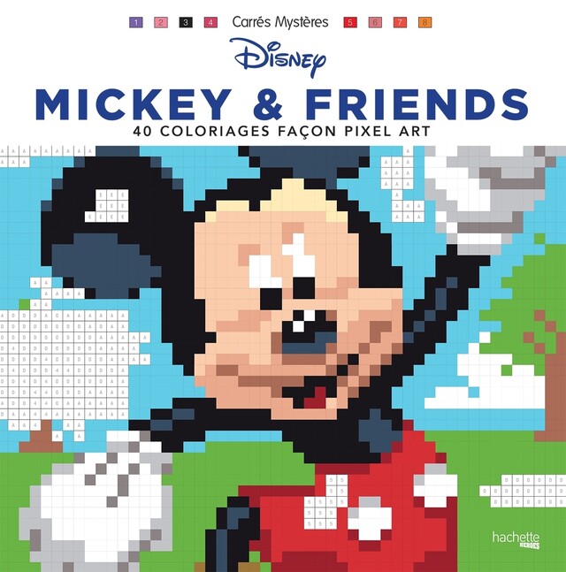 Carrés mystères Disney Mickey & friends -  - Hachette Heroes