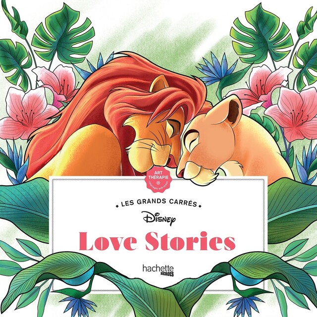 Les grands carrés Disney Love stories -  - Hachette Heroes