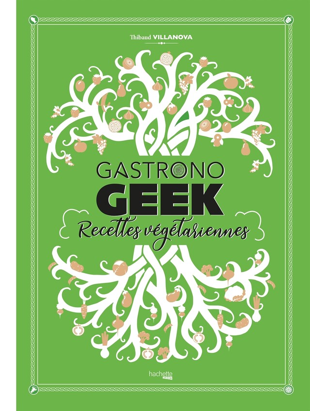 Gastronogeek - Recettes végétariennes - Thibaud Villanova - Hachette Heroes