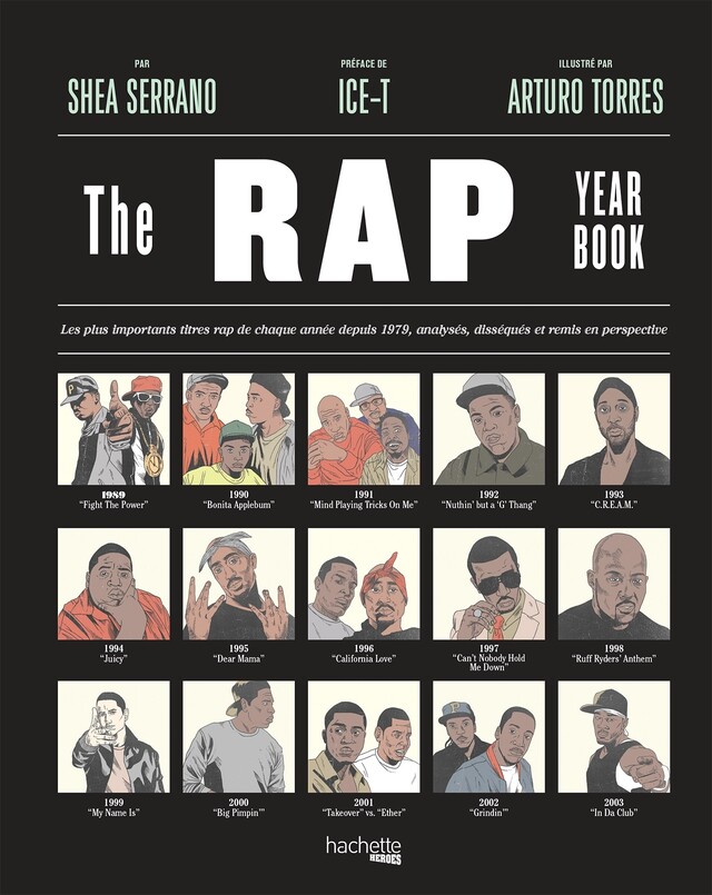 Le Rap Book - Shea SERRANO - Hachette Heroes