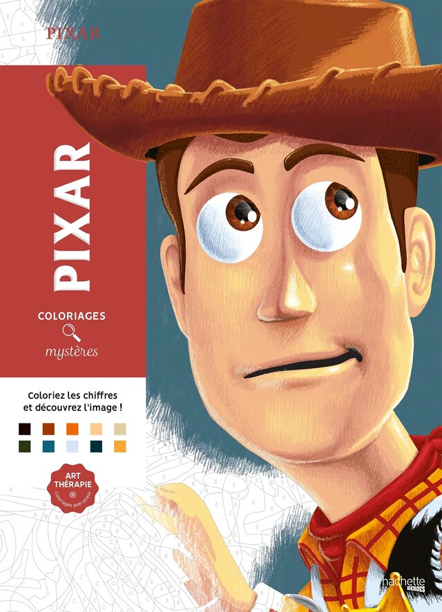 Coloriages mystères Disney - Pixar -  - Hachette Heroes