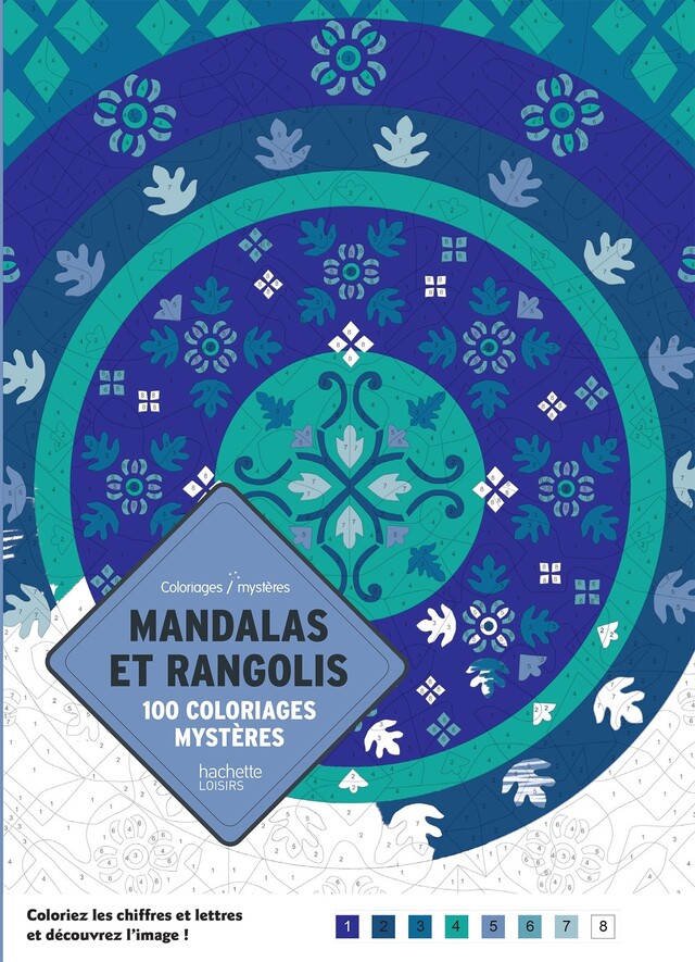 Coloriages mystères - Mandalas et Rangolis -  COLLECTIF - Hachette Heroes