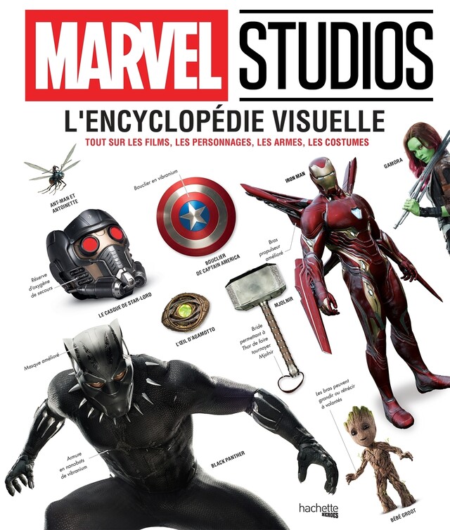 Marvel L'Encyclopédie Visuelle -  COLLECTIF - Hachette Heroes