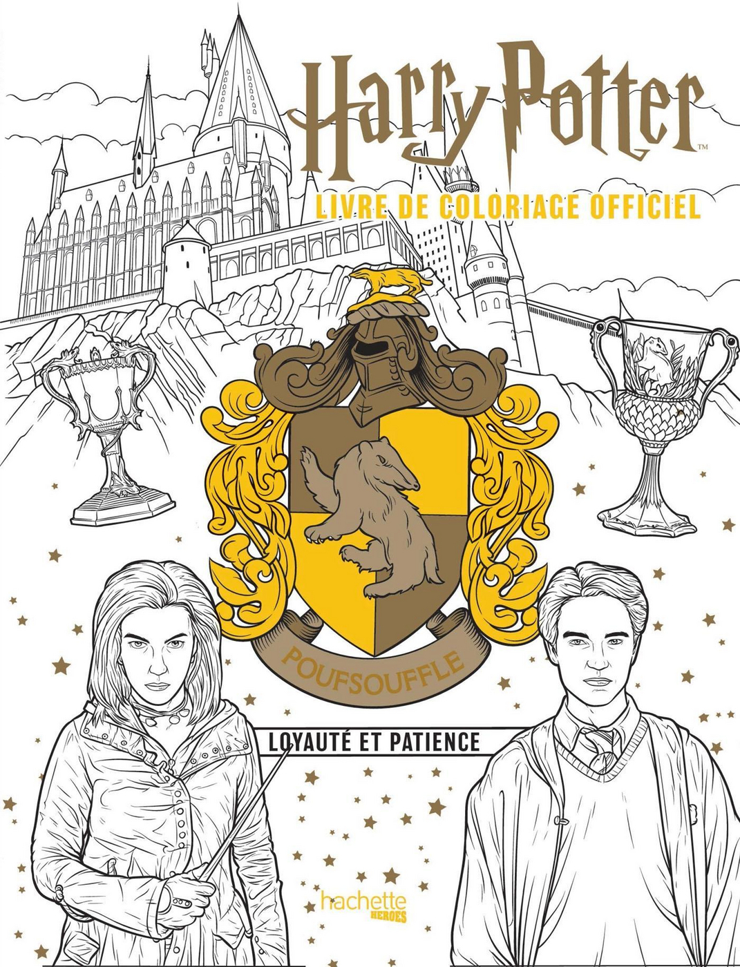 Dessin Harry Potter A Colorier Harry Potter - Poufsouffle - le livre de coloriage officiel - Loyauté et  patience - (EAN13 : 9782017163893) | Hachette Heroes