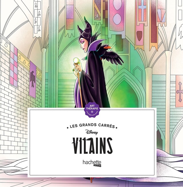 Les Grands carrés Disney Villains -  - Hachette Heroes