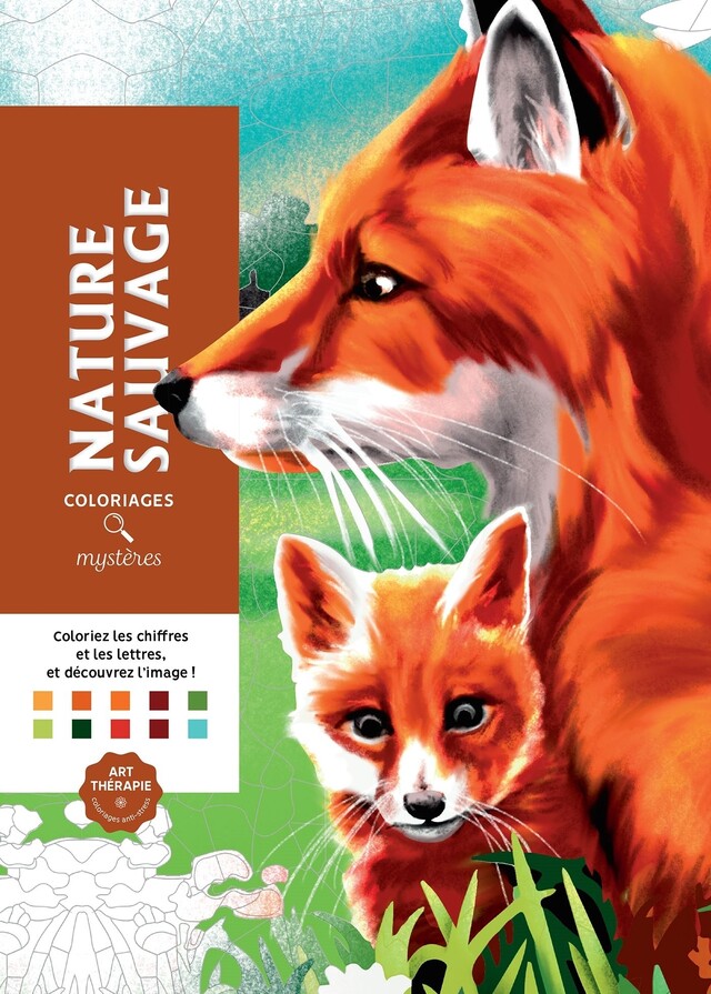 Coloriages mystères Nature sauvage -  - Hachette Heroes