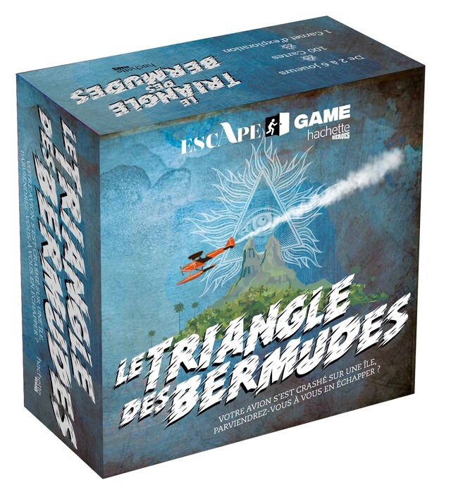 Boîte escape game Triangle des Bermudes - Nicolas Bonnefoy - Hachette Heroes