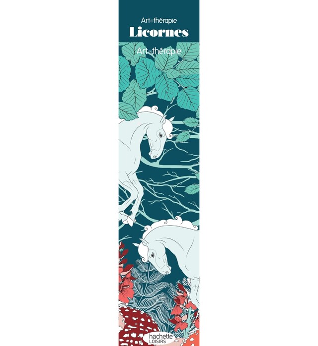 Marque-pages Art-thérapie Licornes -  - Hachette Heroes