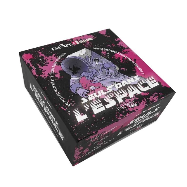Boîte Escape Game - Seuls dans l'espace - Nicolas Lozzi - Hachette Heroes