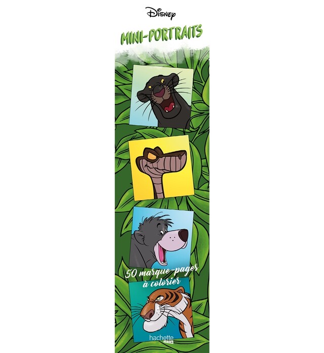 Marque-pages Disney mini-portraits -  - Hachette Heroes
