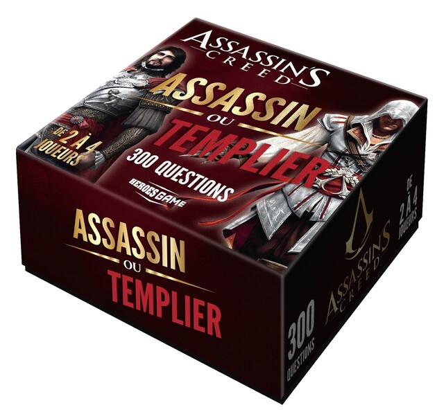 Boîte Assassin ou Templier - Alain T. Puyssegur - Hachette Heroes