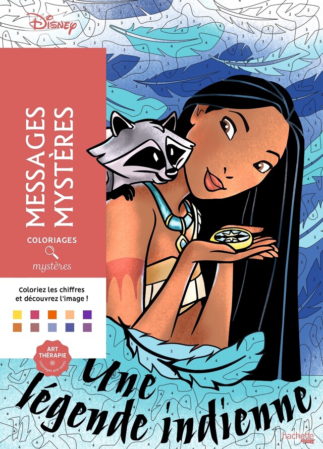 Coloriages mystères Disney - Messages mystères -  - Hachette Heroes