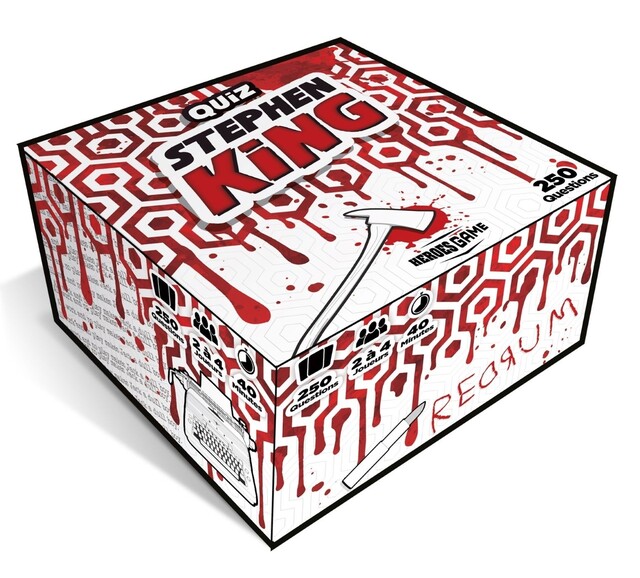 Boîte Quiz Stephen King - Bertrand Puard - Hachette Heroes