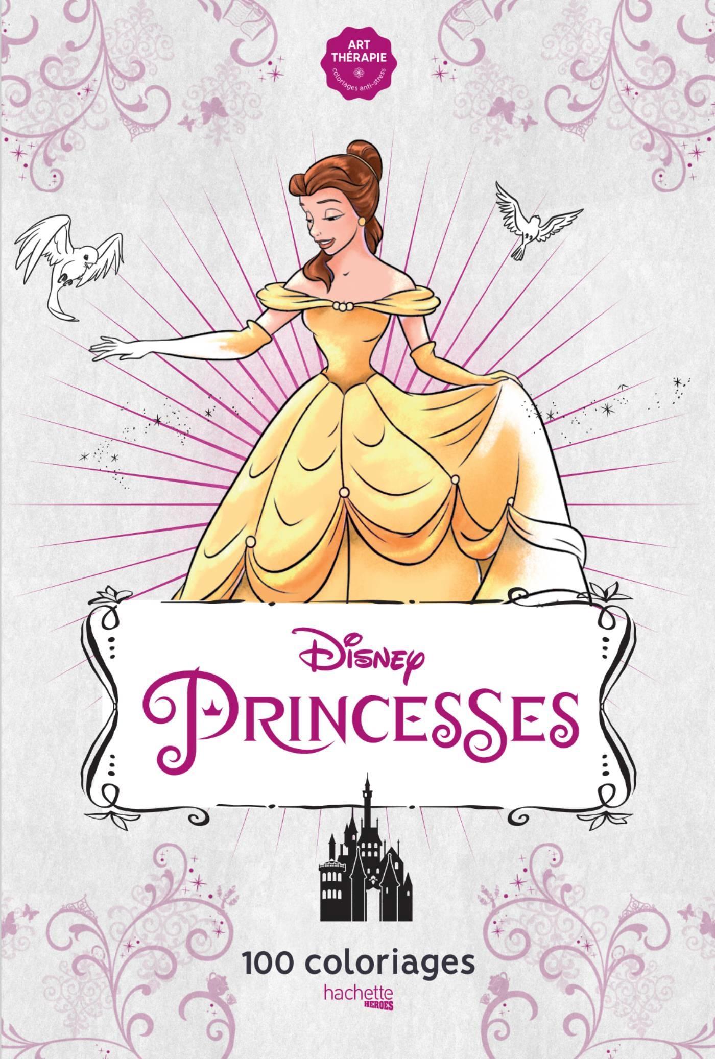 Disney Princesses - coloriages Mystères - Hachette Heroes 