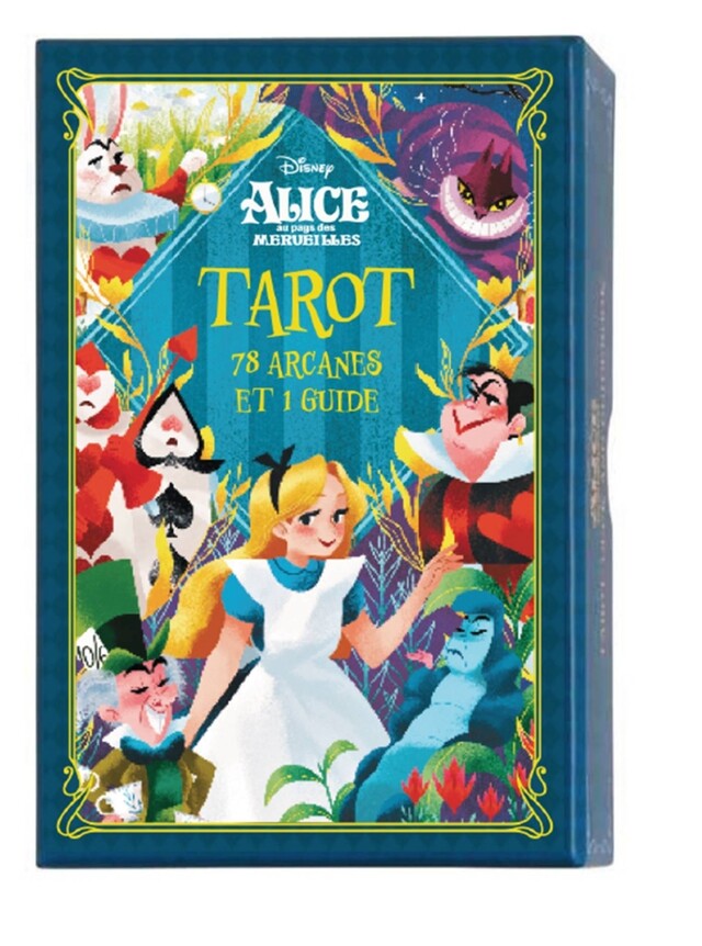 Coffret Tarot Alice au pays des merveilles - Minerva Siegel - Hachette Heroes