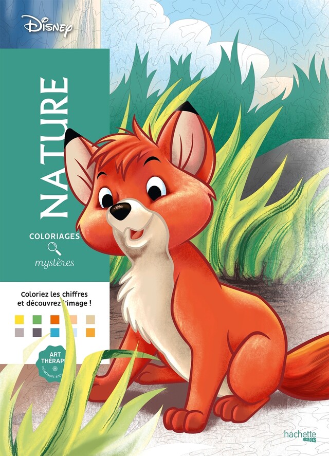 Coloriages mystères Disney - Nature -  - Hachette Heroes