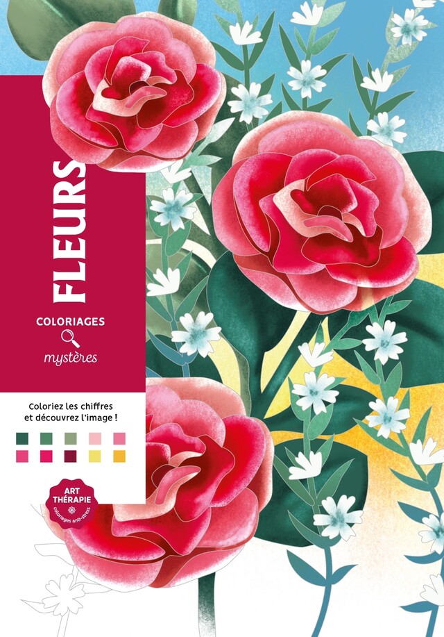 Coloriages mystères - Fleurs -  - Hachette Heroes
