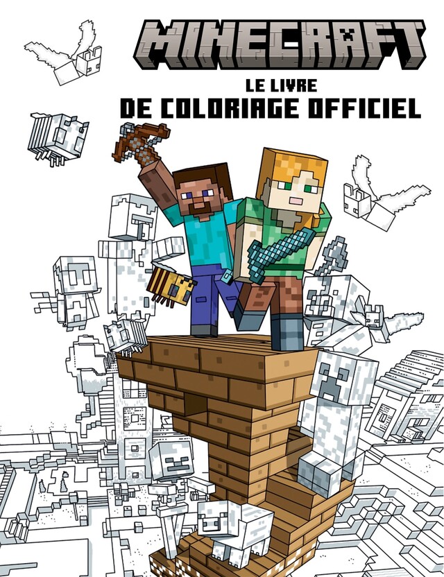 Minecraft - Le livre de coloriage officiel -  - Hachette Heroes