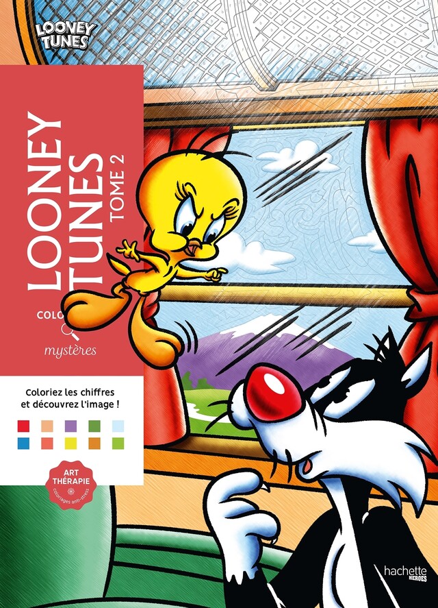 Coloriages mystères - Looney Tunes T2 -  - Hachette Heroes