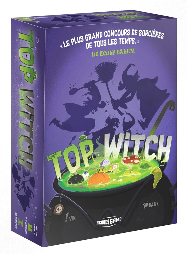 Top Witch - Le jeu pour devenir la meilleure sorcière ! -  Vik - Hachette Heroes