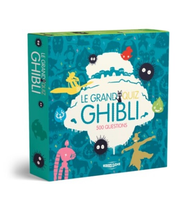 Grand quiz Ghibli - Patrice Lesparre - Hachette Heroes