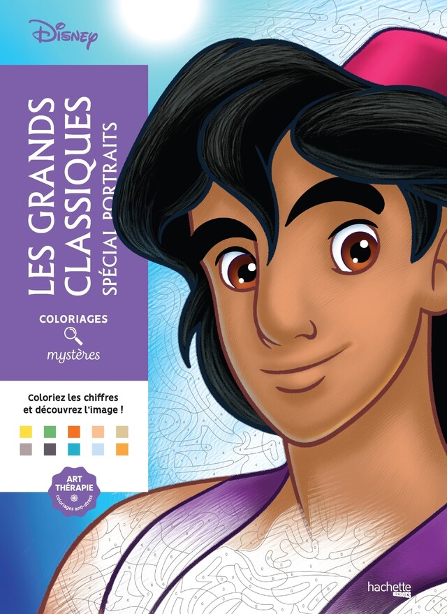 Coloriages mystères - Grands classiques Spécial Portraits -  - Hachette Heroes