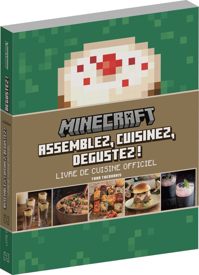 Minecraft - Livre de cuisine officiel - Tara Thedharis - Hachette Heroes