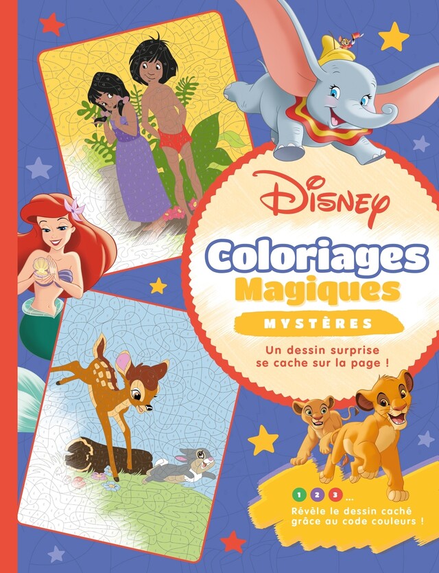 VARIOUS DISNEY - Coloriages Magiques - Mystères -  COLLECTIF - Hachette Jeunesse Collection Disney