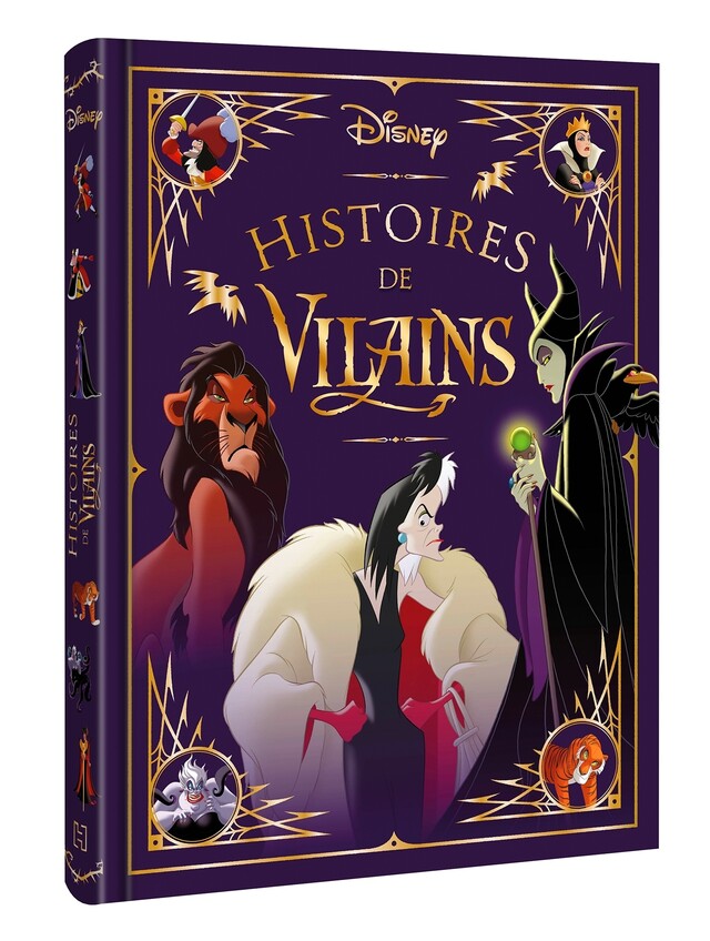 DISNEY - Les Chefs-d'oeuvre - Histoires de Vilains -  COLLECTIF - Hachette Jeunesse Collection Disney