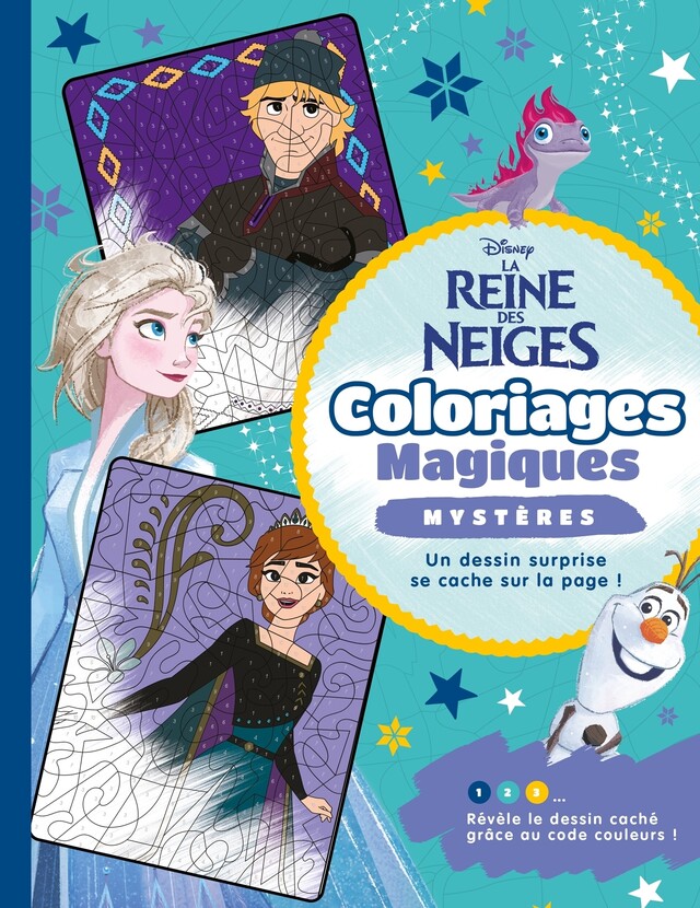 LA REINE DES NEIGES - Coloriages Magiques - Mystères - Disney -  - Hachette Jeunesse Collection Disney