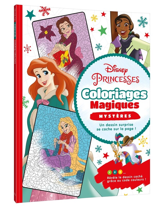 DISNEY PRINCESSES - Coloriages magiques - Spécial Hiver -  - Hachette Jeunesse Collection Disney