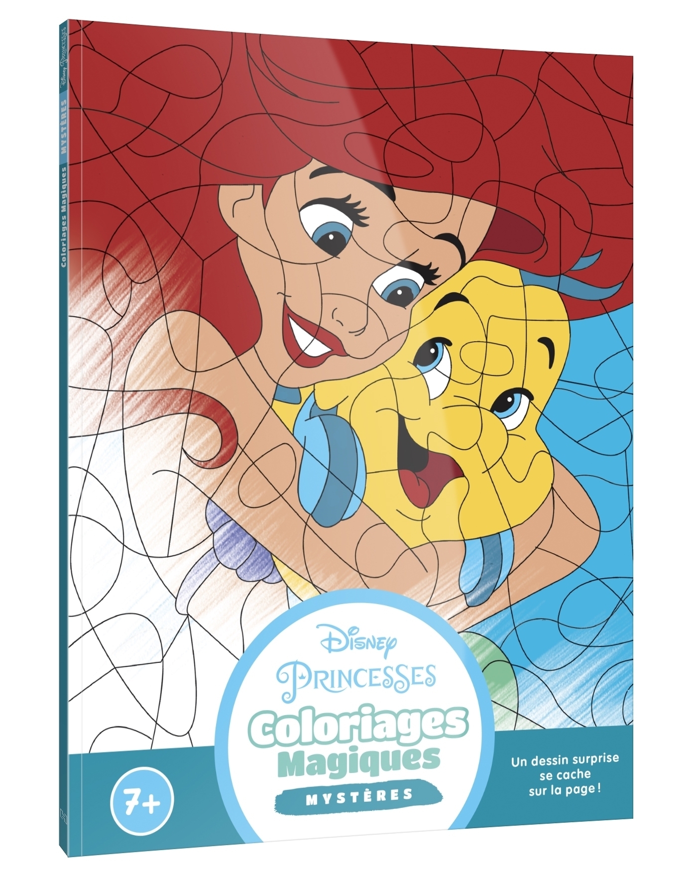 Walt Disney company - Disney princesses : coloriages mystères
