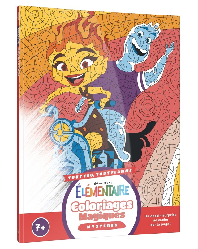 ELEMENTAIRE - Coloriages Magiques - Mystères - Disney Pixar -  - Hachette Jeunesse Collection Disney