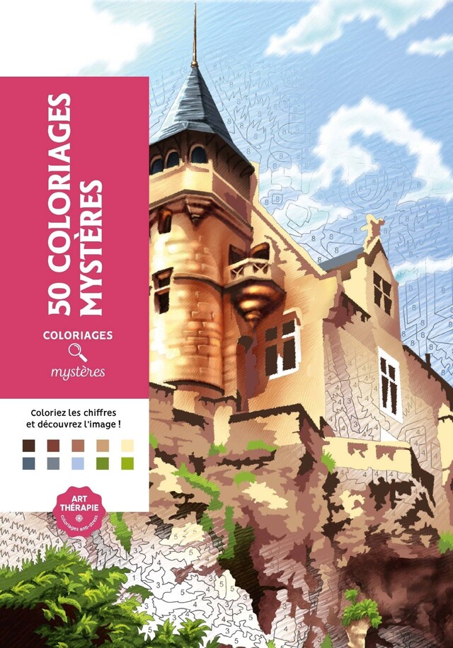 50 coloriages mystères -  - Hachette Heroes