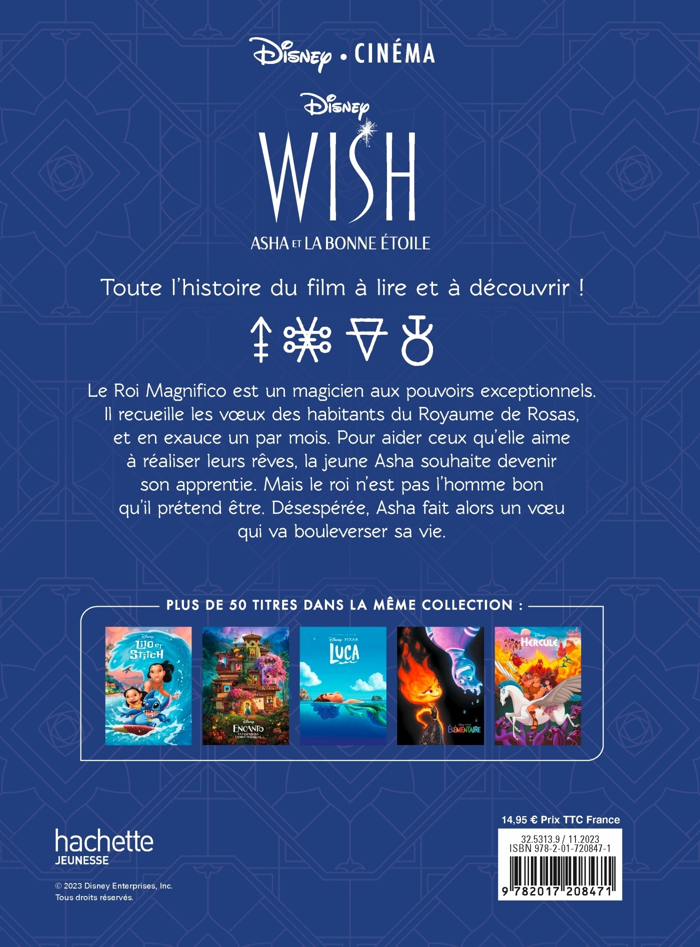 Livre Wish : Asha et la bonne étoile - Le roman du film - Walt Disney  Company