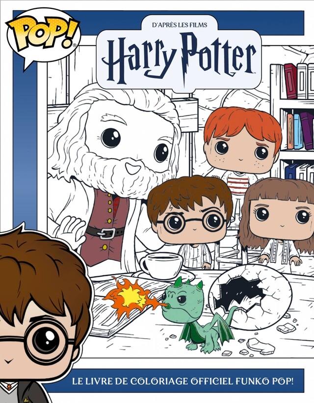 Coloriage Funko Harry Potter -  - Hachette Heroes
