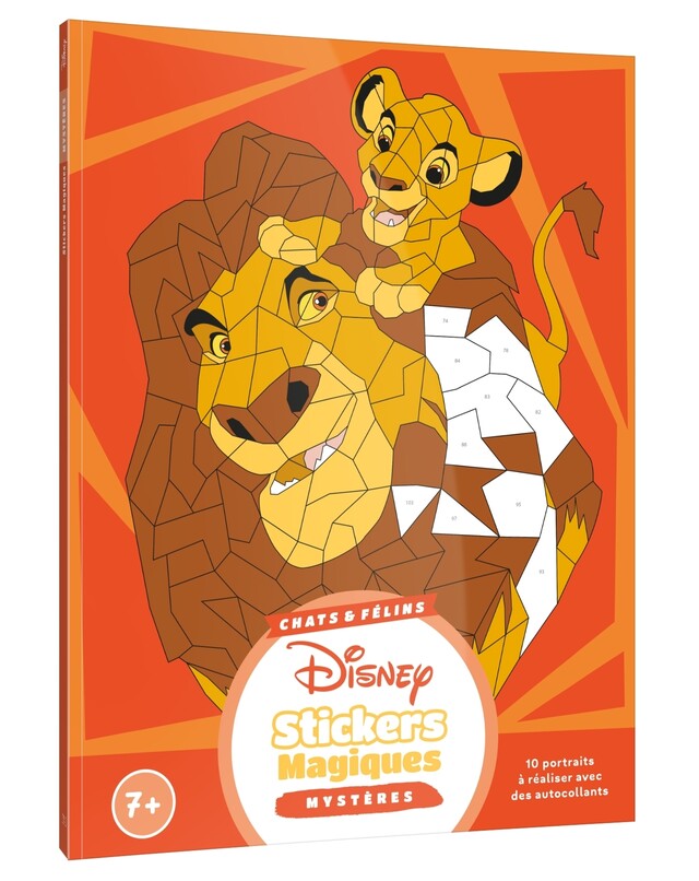 DISNEY - Mes stickers magiques - Mystères - Chats et félins -  - Hachette Jeunesse Collection Disney