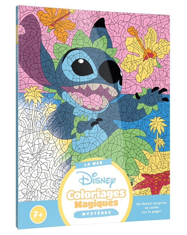 DISNEY - Mes Coloriages Magiques - Mystères - La Mer -  - Hachette Jeunesse Collection Disney