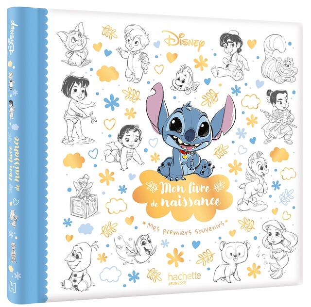 DISNEY - Mon livre de naissance, mes premiers souvenirs (Stitch) -  - Hachette Jeunesse Collection Disney