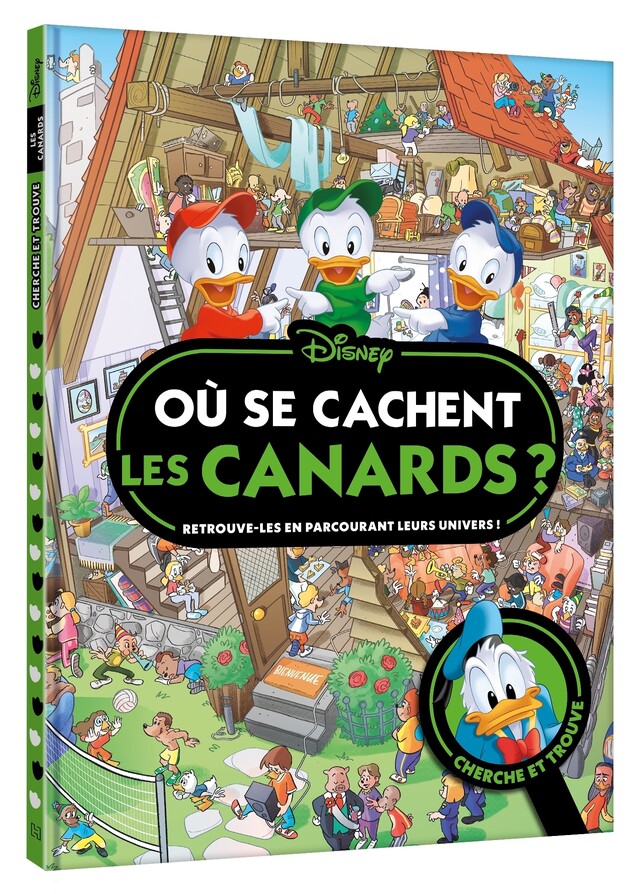 DISNEY - Où se cachent  les canards ? Cherche et Trouve -  - Hachette Jeunesse Collection Disney